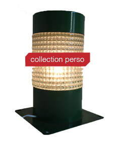 9/ Lampe verte