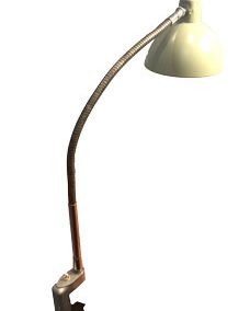 60/ Lampe à étau kaki