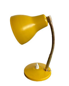 76/ Petite lampe de chevet devenue jaune