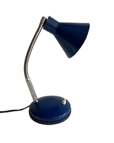 63/ Petite lampe bleue