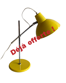 65/ Lampe de bureau à balancier