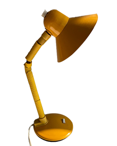 42/ Lampe articulée Aluminor jaune